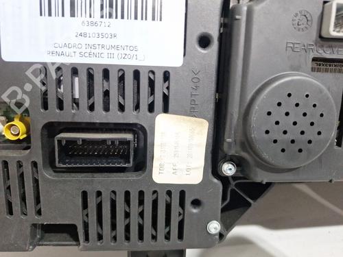 Instrument cluster RENAULT SCÉNIC III (JZ0/1_) 1.6 dCi (JZ00, JZ12) | BP26741403C47 