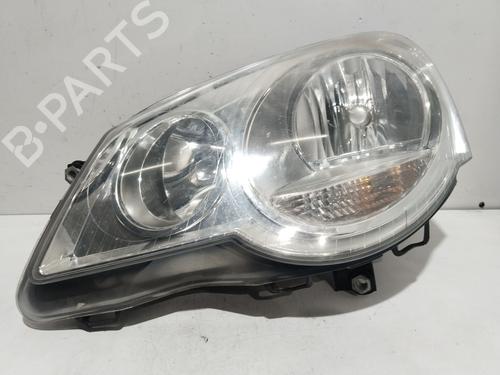 Used Left headlight VW POLO (9N_, 9A_) 1.4 TDI (75 hp) 23330997