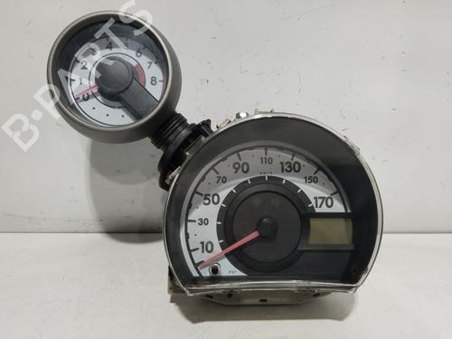 Used Instrument cluster PEUGEOT 107 (PM_, PN_) 1.0 (68 hp) 24448454