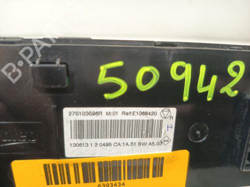 Climate control RENAULT MEGANE III Hatchback (BZ0/1_, B3_) 1.2 TCe (BZ2B, BZ11) | BP36646968I5 - Image 4