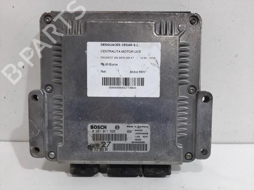 Used Engine control unit (ECU) PEUGEOT 206 Hatchback (2A/C) [1998-2012]  12990481