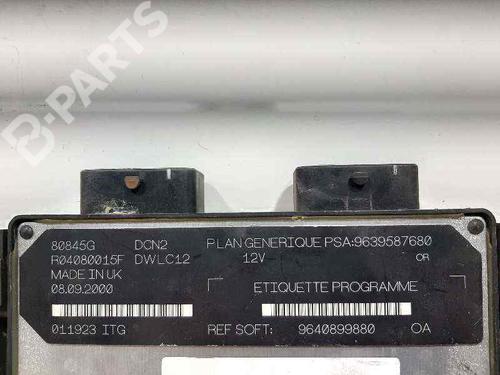Used Engine control unit (ECU) PEUGEOT 206 Hatchback (2A/C) [1998-2012]  6479021