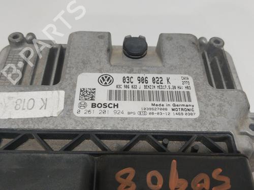 Engine control unit (ECU) VW GOLF PLUS V (5M1, 521) | BP26905338M57 - Image 4