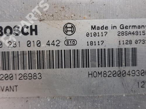Engine control unit (ECU) RENAULT SCÉNIC I MPV (JA0/1_, FA0_)  | BP8795019M57 
