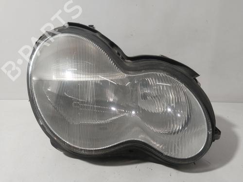 Used Right headlight MERCEDES-BENZ C-CLASS (W203) C 200 Kompressor (203.045) (163 hp) 31308356
