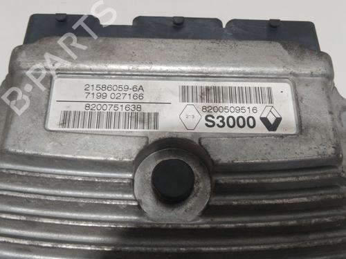 Engine control unit (ECU) RENAULT MEGANE II (BM0/1_, CM0/1_) 1.6 16V | BP26896079M57 