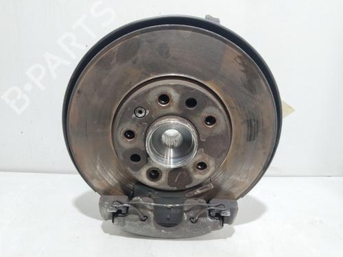 Used Left front steering knuckle Left front steering knuckle OPEL MERIVA B MPV (S10) 1.4 (75) (100 hp) 22977296 22977296