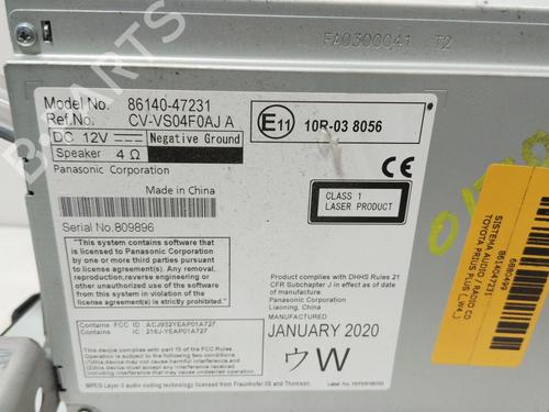 Radio TOYOTA PRIUS PLUS (_W4_) 1.8 Hybrid (ZVW40W, ZVW41W) | BP37152365E6 - Image 3