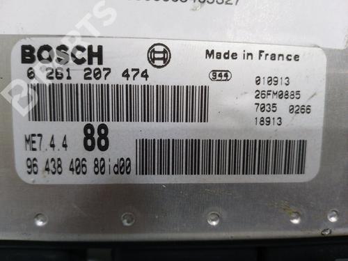 Engine control unit (ECU) PEUGEOT 307 (3A/C)  | BP9397334M57 
