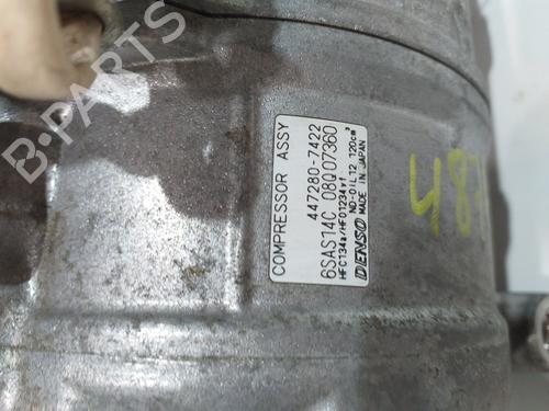 AC compressor MERCEDES-BENZ A-CLASS (W176) A 180 CDI (176.000) | BP15402713M34 