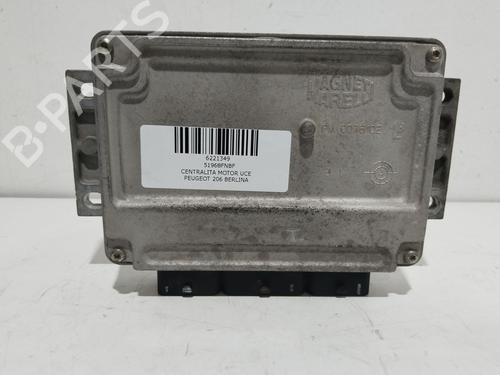 Engine control unit (ECU) PEUGEOT 206 Hatchback (2A/C)  | BP19275511M57 