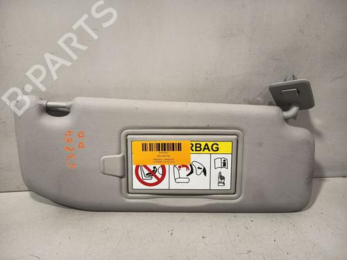 Højre solskærm Højre solskærm CITROËN C3 III (SX) 1.2 VTi 82 (82 hp) 32316545 32316545