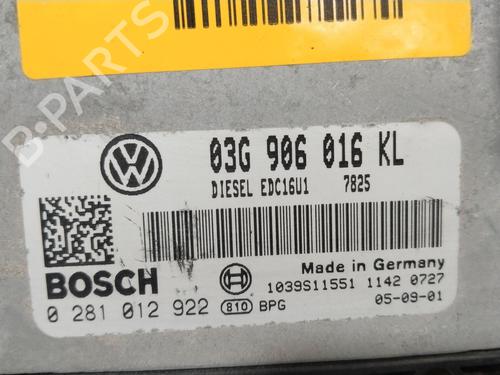 Engine control unit (ECU) SEAT ALTEA (5P1) 1.9 TDI | BP40281460M57 - Image 7