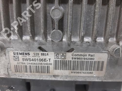 Engine control unit (ECU) CITROËN XSARA (N1) 2.0 HDi 90 | BP7882636M57 
