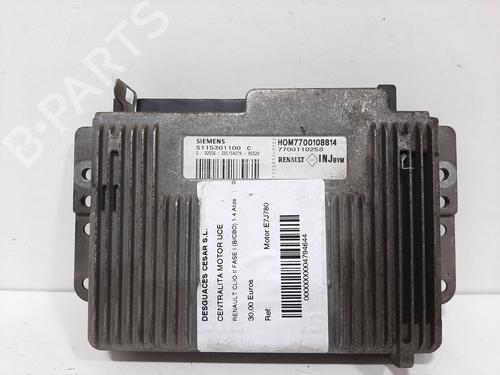 Used Engine control unit (ECU) Engine control unit (ECU) RENAULT CLIO II (BB_, CB_) 1.4 (B/CB0C, B/CB0S) (75 hp) 6887818 6887818