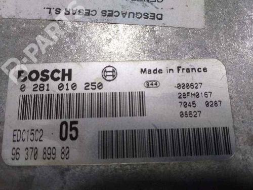 Engine control unit (ECU) PEUGEOT 206 Hatchback (2A/C)  | BP5197323M57 