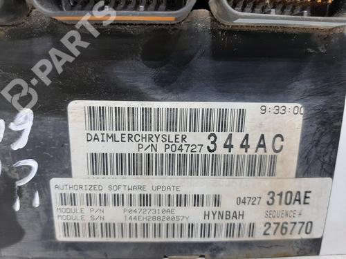 Engine control unit (ECU) CHRYSLER VOYAGER IV (RG, RS)  | BP9620698M57 