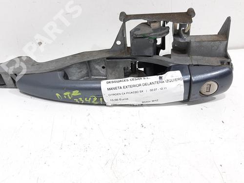 Used Front left exterior door handle CITROËN C4 Picasso I MPV (UD_) [2006-2015]  8367858