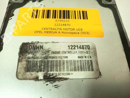 Engine control unit (ECU) OPEL MERIVA A MPV (X03) 1.6 16V (E75) | BP33954391M57  - Image 5