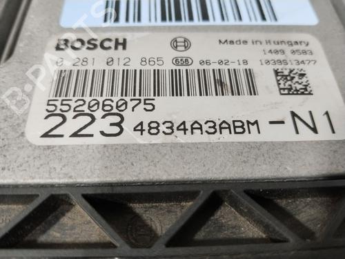 Engine control unit (ECU) FIAT DOBLO Box Body/MPV (223_) 1.9 JTD | BP30834619M57 - Image 3