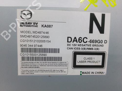 Radio MAZDA CX-3 (DK) | BP11531214E6 - Image 2