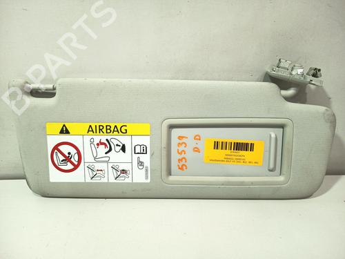 Used Right sun visor Right sun visor VW GOLF VII (5G1, BQ1, BE1, BE2) 1.6 TDI 4motion (110 hp) 33399430 33399430