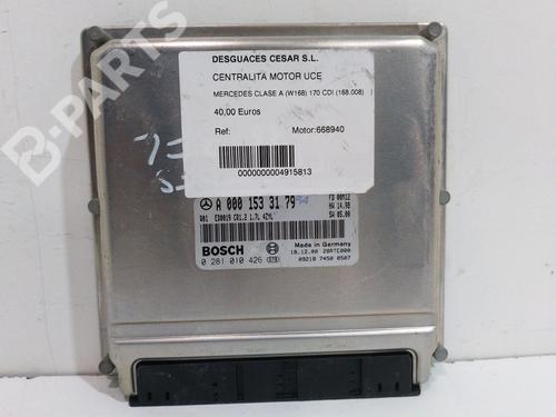 Engine control unit (ECU) MERCEDES-BENZ A-CLASS (W168) A 170 CDI (168.008) | BP10064460M57 
