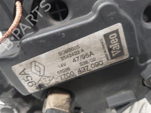 Alternator RENAULT CLIO II (BB_, CB_) 1.2 16V (BB05, BB0W, BB11, BB27, BB2T, BB2U, BB2V, CB05,... | BP31039529M7