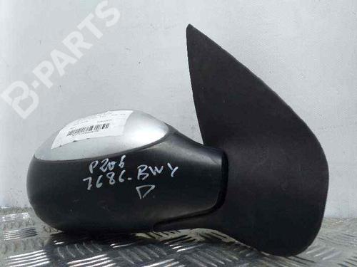 Right mirror PEUGEOT 206 Hatchback (2A/C)  | BP5173742C27 