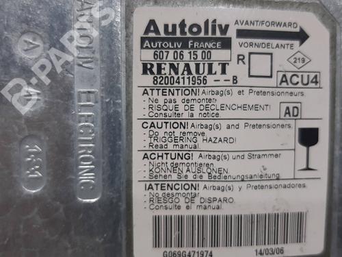 ECU airbags RENAULT GRAND SCÉNIC II (JM0/1_)  | BP8219153M53 
