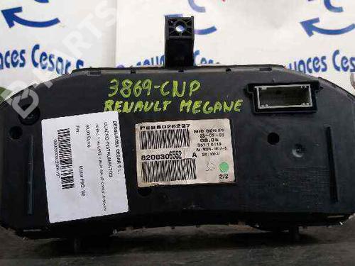Instrument cluster RENAULT MEGANE II (BM0/1_, CM0/1_)  | BP5177622C47 