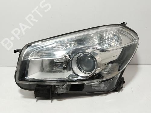 Used Left headlight Left headlight NISSAN QASHQAI I (J10, NJ10) 1.5 dCi (106 hp) 39901498 39901498