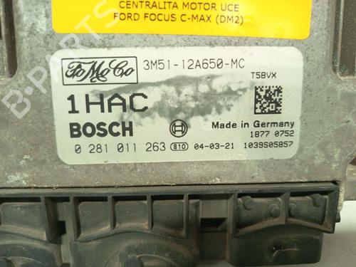 Engine control unit (ECU) FORD FOCUS C-MAX (DM2) 1.6 TDCi | BP37150657M57 - Image 3