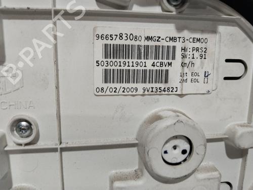 Instrument cluster PEUGEOT 206 Hatchback (2A/C) 1.4 HDi eco 70 | BP23211671C47 