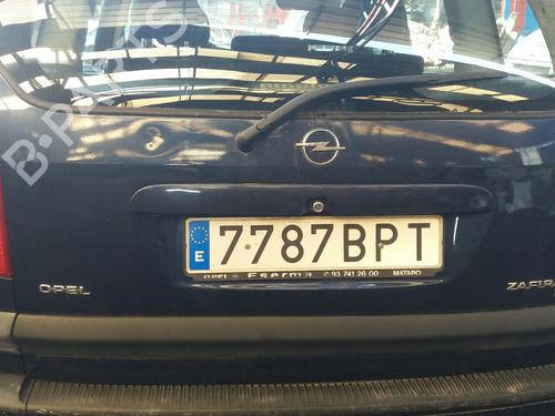 Left headlight OPEL ZAFIRA A MPV (T98)  | BP12255920C28 