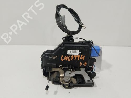 Højre fortil lås VW TOURAN (1T1, 1T2) 1.9 TDI (105 hp) 27980546
