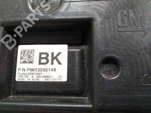 Instrument cluster OPEL CORSA D (S07) | BP5656780C47