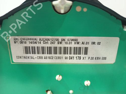 Instrument cluster CITROËN C3 II (SC_) 1.2 VTi 82 | BP32992430C47 - Image 5