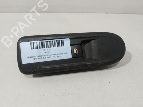 Used Right front window switch PEUGEOT 308 SW I (4E_, 4H_) 1.6 HDi (109 hp) 29270690