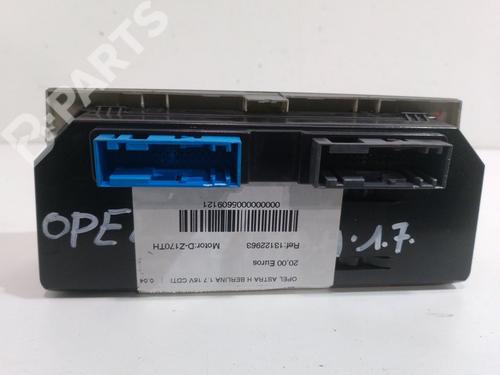 Climate control OPEL ASTRA H (A04) 1.7 CDTI (L48) | BP11177376I5 