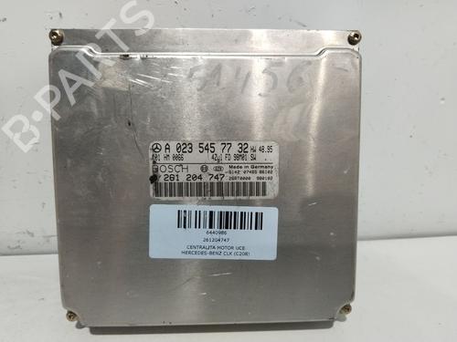 Used Engine control unit (ECU) MERCEDES-BENZ CLK (C208) CLK 230 Kompressor (208.347) (193 hp) 24916383