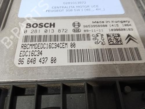 Engine control unit (ECU) PEUGEOT 308 SW I (4E_, 4H_) 1.6 HDi | BP29574253M57 