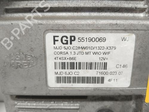 Engine control unit (ECU) OPEL CORSA C (X01) 1.3 CDTI (F08, F68) | BP39005103M57 - Image 3
