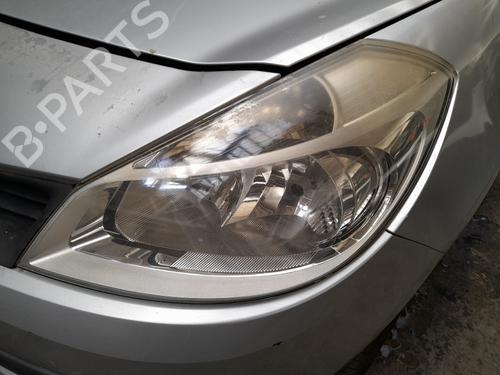 Used Left headlight Left headlight RENAULT CLIO III (BR0/1, CR0/1) 1.5 dCi (C/BR0G, C/BR1G) (68 hp) 40433278 40433278