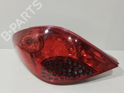 Used Left taillight PEUGEOT 207 (WA_, WC_) 1.4 (75 hp) 28019515