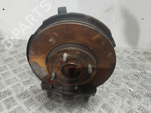 Used Left front steering knuckle FORD FIESTA VII (HJ, HF) 1.1 Ti-VCT (86 hp) 27631523
