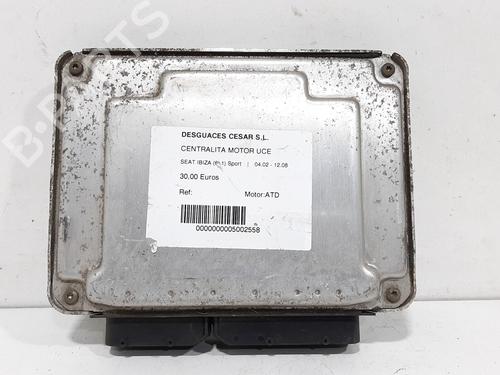 Used Engine control unit (ECU) Engine control unit (ECU) SEAT IBIZA III (6L1) [2002-2009] 7768410 7768410