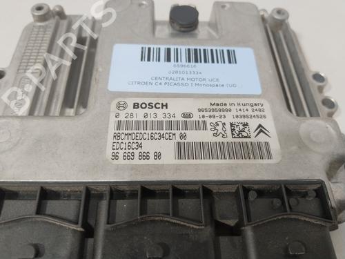 Engine control unit (ECU) CITROËN C4 Picasso I MPV (UD_) 1.6 HDi | BP29212167M57 