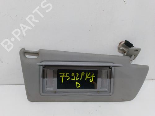 right-sun-visor-opel-vectra-c-z02-13281677-2002-2003-2004-2005-2006-2007-2008-2009-10150980 main image