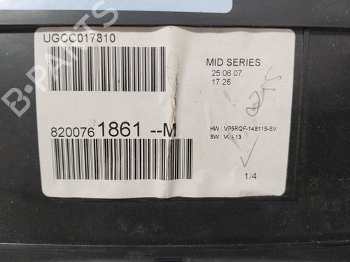 Instrument cluster RENAULT CLIO III (BR0/1, CR0/1) 1.5 dCi (BR17, CR17) | BP30393084C47